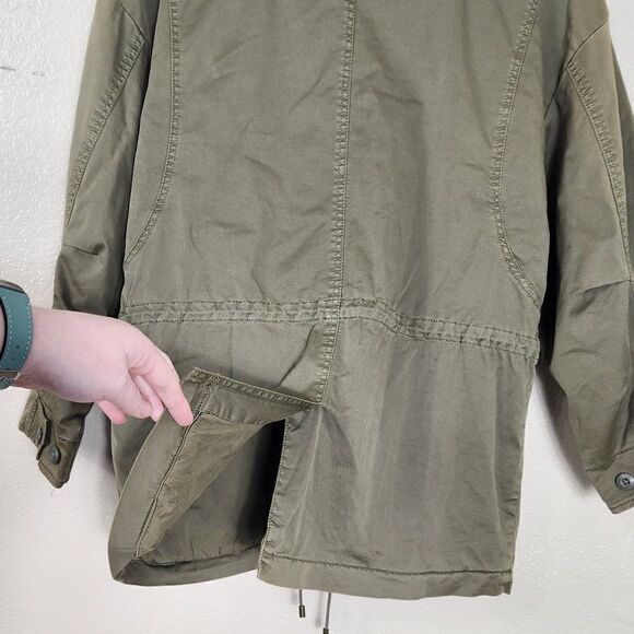 Joie NWT Olive Green Jenita Utility Jacket Size XXS NWT - Picture 6 of 14